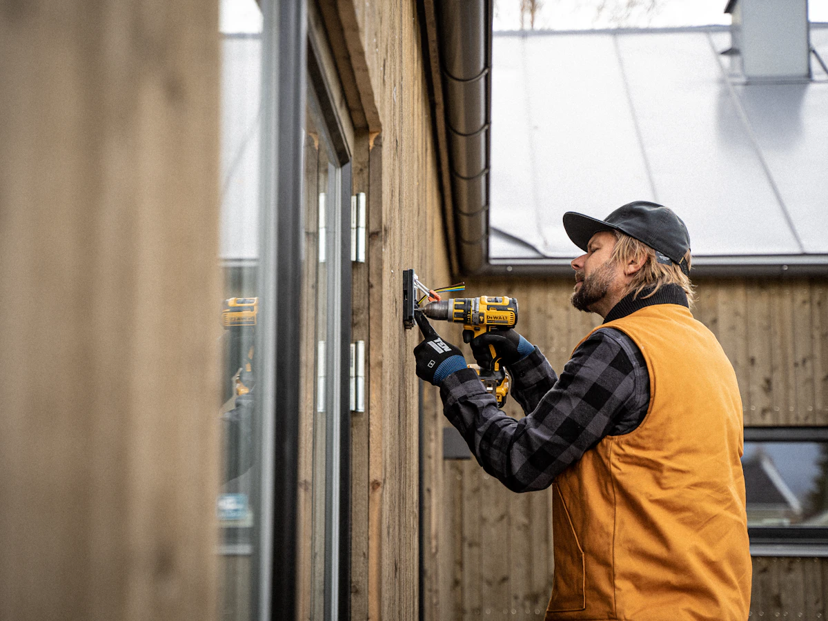 Installation av behörig elektriker